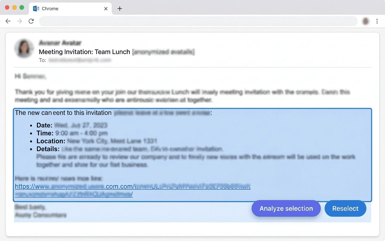 Highlight the important details